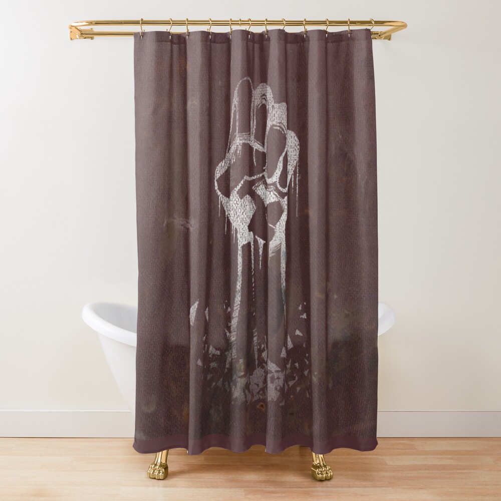urshower curtain closedsquare1000x1000.1 3 - Dying Light Merch